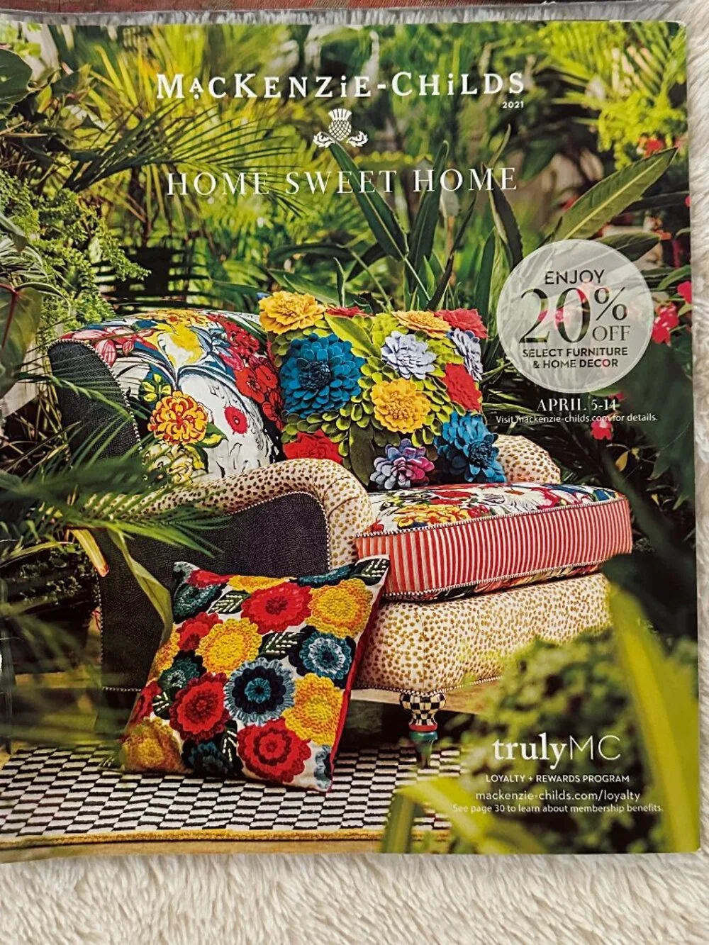MacKenzie-Childs Catalogs Lot of 6 - Spring and Summer Artsy Luxury Home Decor